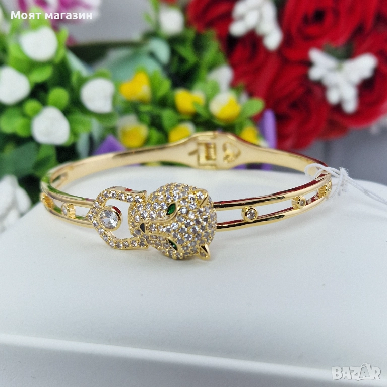 Дамска гривна „Пантера“, снимка 1