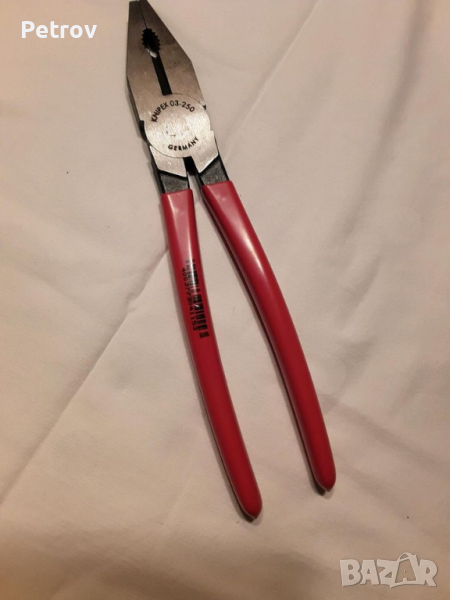 KNIPEX 03 01 250 - Made in Germany - ЧИСТО НОВИ 250 mm ПРОФЕСИОНАЛНИ Комбинирани Клещи / GERMANY !!!, снимка 1