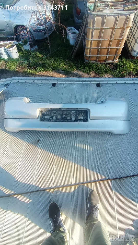 Задна броня за Тойота ярис 2003г, снимка 1