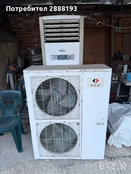 Трифазен климатик тип колона, KOBE 14kw, снимка 1