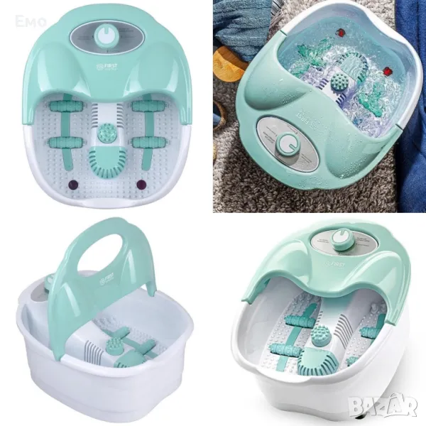 Масажна вана за крака FIRST с вибрация и балонен масаж, снимка 1