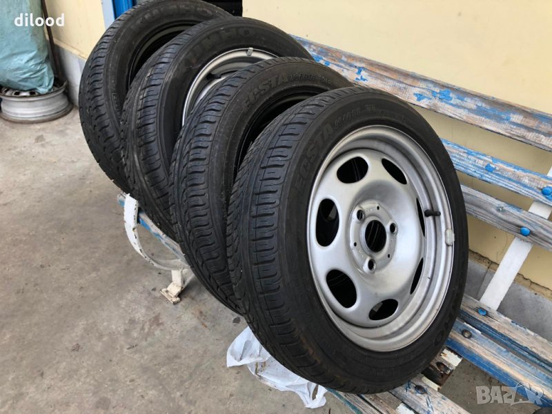 гуми със джанти за смарт, снимка 1