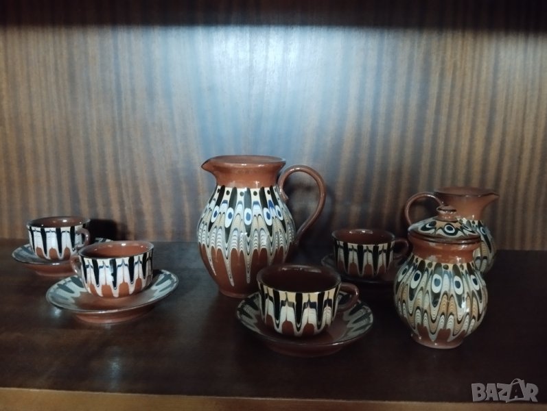 стар керамичен сервиз, снимка 1