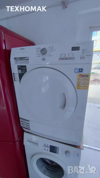 Сушилня AEG клас А+++ термопомпа 8кг. , снимка 1