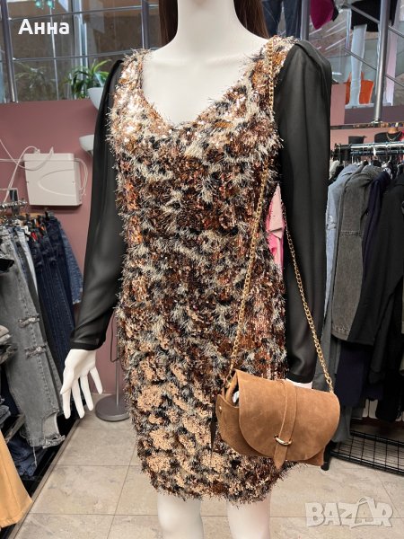 Официална рокля с пайети , снимка 1