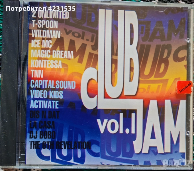 Компакт дискове с Евроденс музика от 90'те. , снимка 1