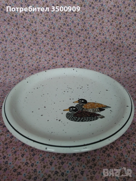 ръчно рисувана чиния, снимка 1
