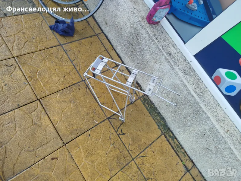 28 цола алуминиев багажник за велосипед колело , снимка 1