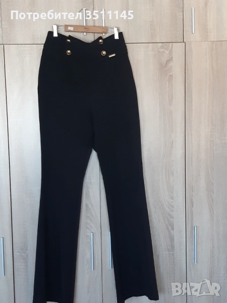 Елегантен черен панталон, снимка 1