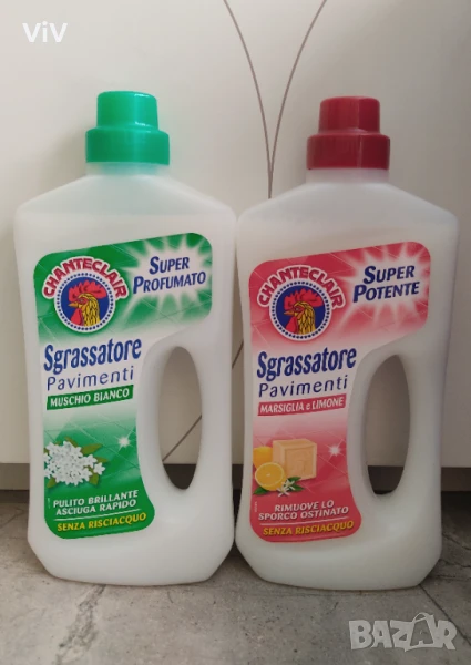 Препарат за под CHANTE CLAIR MARSIGLIA e LIMONE – Марсилски сапун и лимон 750 мл и CHANTE CLAIR MUSC, снимка 1