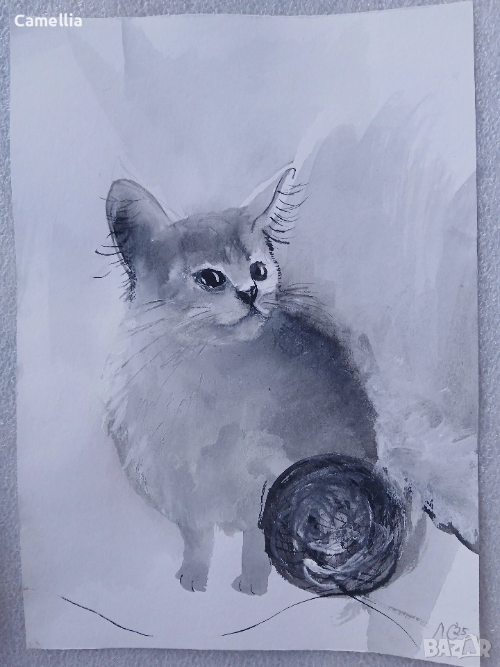 Картина: "Коте", снимка 1
