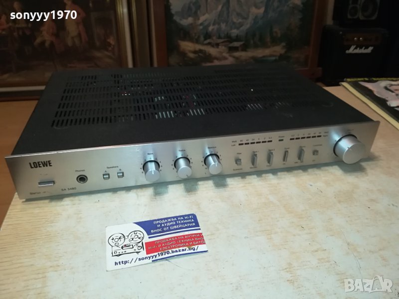 LOEWE SA3480 STEREO AMPLIFIER-ВНОС SWISS LNV0907231157, снимка 1