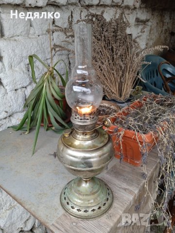 Gebruder Brunner Wien,1880г,оригинална газена лампа