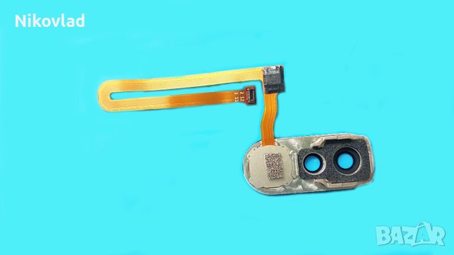 Пръстов отпечатък (fingerprint) със стъкло за камера на Xiaomi Pocophone F1, снимка 2 - Резервни части за телефони - 41241025