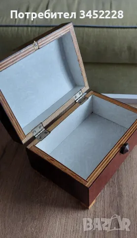 кутия дървена за колекционери отлична , снимка 5 - Антикварни и старинни предмети - 48451042