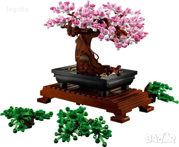 НОВО ЛЕГО 10281 Криейтър Експерт - Бонсай LEGO 10281 Creator Expert Bonsai Tree, снимка 2 - Конструктори - 40571159