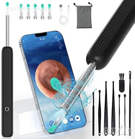 Нов Комплект за отстраняване на ушна кал/Ендоскоп за iPhone Ipad Android