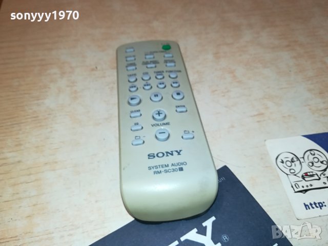 SONY RM-SC30 AUDIO REMOTE 1908231925, снимка 4 - Ресийвъри, усилватели, смесителни пултове - 41905625