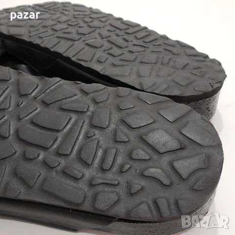 Мъжки Дизайнерски Кожени Джапанки Чехли Естествена Кожа Корк 44-44.5, снимка 7 - Джапанки - 53459079