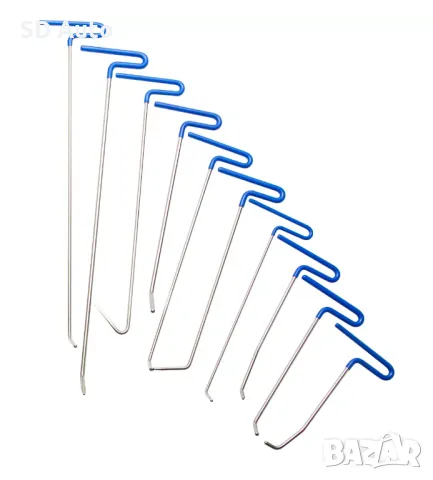 VEVOR PDR Комплект Лостове за ремонт на вдлъбнатини без кит и боя - 21 части, снимка 7 - Аксесоари и консумативи - 49553232