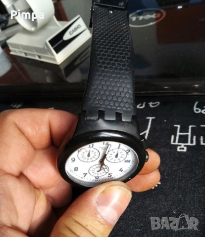 Swatch irony chronograph два часовника, снимка 5 - Мъжки - 52470513