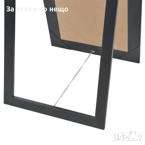 Свободностоящо огледало, бароков стил 160х40 см, черно Код P522, снимка 5 - Огледала - 50279461