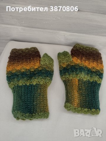 Плетени ръкавици без пръсти - чисто нови, снимка 3 - Ръкавици - 42618934