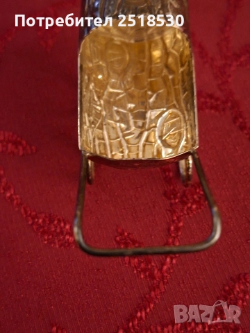 Сребърна миниатюрна количка, снимка 5 - Антикварни и старинни предмети - 52806850