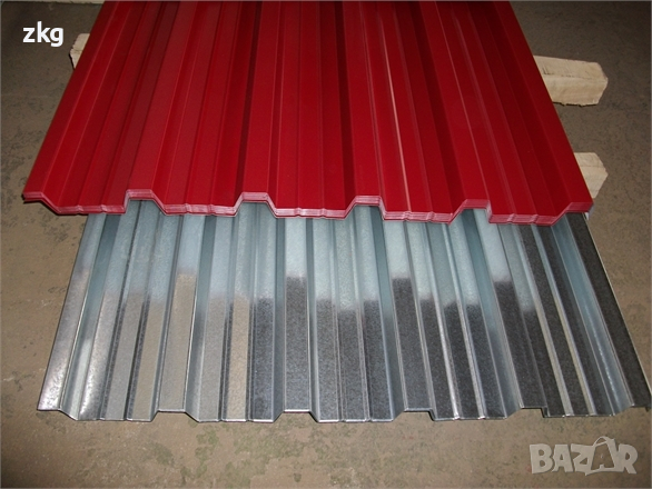 Покривна пластифицирана ламарина TR40x188-940 в София, снимка 12 - Строителни материали - 36249719