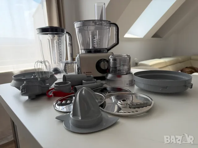 Кухненски робот BOSCH MultiTalent 8 – пълен комплект, отлично състояние, снимка 3 - Кухненски роботи - 55776927