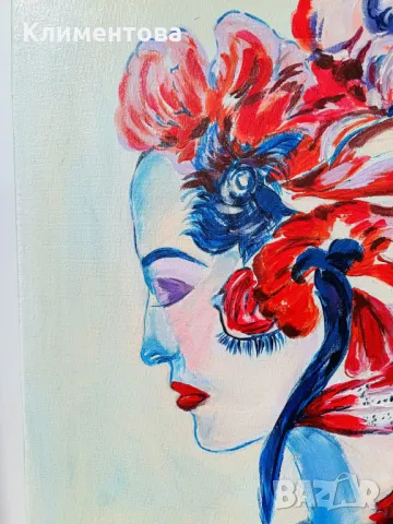 "Размисъл", снимка 4 - Картини - 49549716