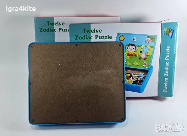 НОВ МОДЕЛ 2в1 Дигитална кутия с магнити / дървени играчки., снимка 3 - Образователни игри - 37550311