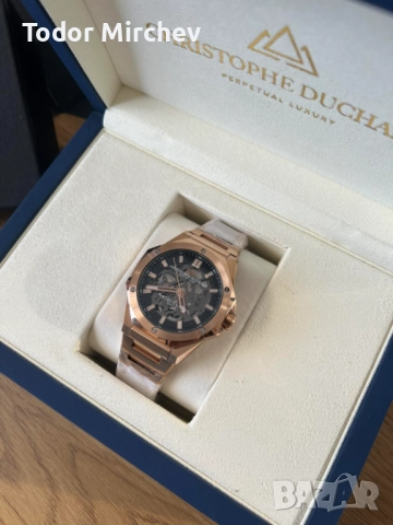Швейцарски часовник Christophe Duchamp , снимка 4 - Мъжки - 52790239