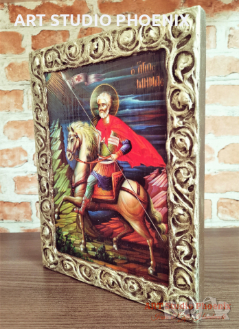 Икона на Свети Мина ikona Sveti Mina, различни изображения, снимка 6 - Икони - 17973373