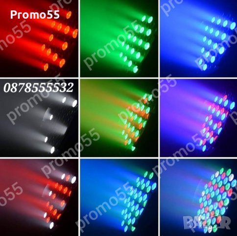 LED Диско Парти Прожектор, Диско Лазер, Проектор, 36 Led, RGB, снимка 11 - Друга електроника - 42682396