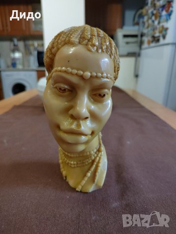Скулптурата на чернокожа жена., снимка 1 - Статуетки - 42063808