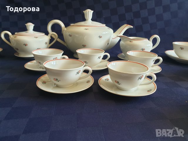 Порцеланов сервиз за чай и кафе Аltrohlauer porzellanfabriken, снимка 3 - Сервизи - 41972037