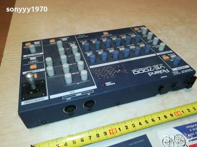 ROLAND VE-7000 MADE IN JAPAN-ВНОС SWISS 1507231542, снимка 13 - Ресийвъри, усилватели, смесителни пултове - 41558414