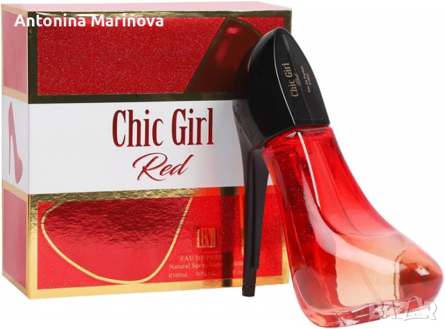 Дамски парфюм Chic Girl Red BN Parfums, 100мл, снимка 7 - Дамски парфюми - 52884491