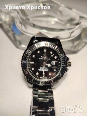 Новогодишна промоция!Мъжки луксозен часовник Rolex Submariner , снимка 14 - Мъжки - 41513222