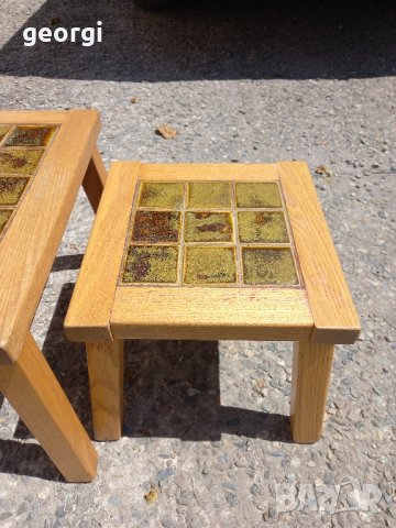 Помощни масички масив с керамичен плот , снимка 10 - Маси - 41341049