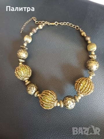 Две колиета "Старо злато", снимка 3 - Колиета, медальони, синджири - 52185301