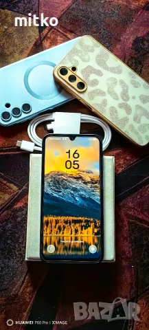 SAMSUNG GALAXY A15 5G-Още със лепенките по лайсните.Давам 2бр.твърди кейса , снимка 4 - Samsung - 53695380