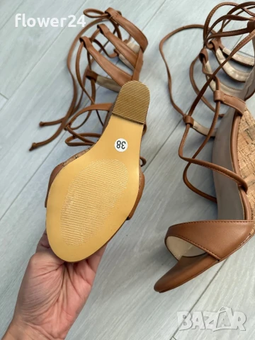 Сандали, номер 38, снимка 4 - Сандали - 50591222