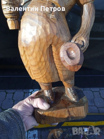 Немска дървена статуетка, снимка 6 - Декорация за дома - 52771272