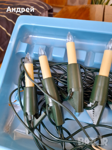 Стари лампи,лампички за елха #4, снимка 3 - Антикварни и старинни предмети - 36220981