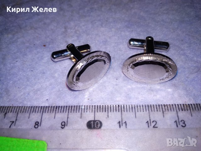 СРЕБРИСТИ ВИНТИДЖ АРТ БУТОНЕЛИ КОПЧЕТА за РЪКАВЕЛИ от БЛАГОРОДНА СТОМАНА 37415