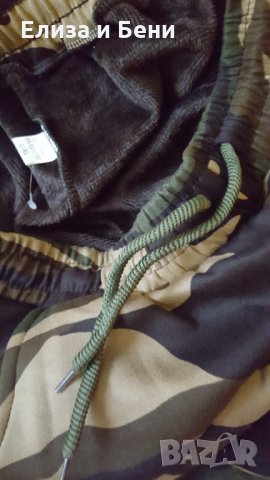 зимно маскировачно камуфлаж спортно карго долнище с подплата вата М, снимка 2 - Спортни екипи - 35883525