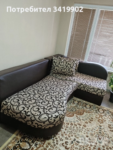 Диван с функция сън, снимка 4 - Дивани и мека мебел - 51818659