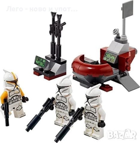 НОВО LEGO Star wars 40558 - Clone Trooper Command Station blister pack, снимка 2 - Колекции - 51937071
